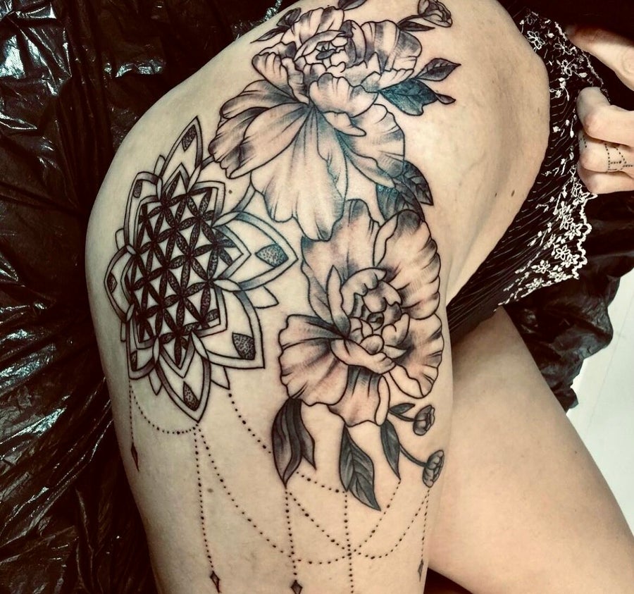 Tattoo artwork by Golden Phoenix Tattoo Art 5